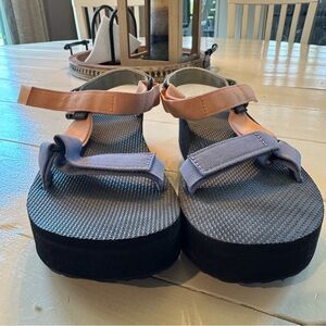 Teva Flatform Sandals with Adjustable Straps